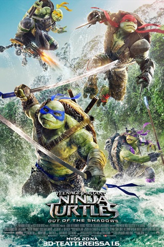 Teenage Mutant Ninja Turtles: Out of the Shadows (2D)