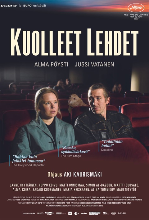 Aki Kaurismäen Kuolleet lehdet kisaa European Film Awards  -palkintoehdokkuudesta | Kulttuuritähdet