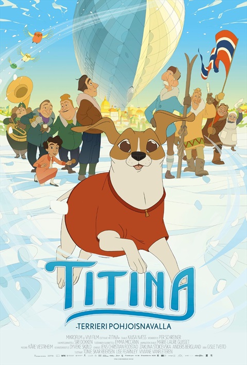 Finnkino - Titina-terrieri Pohjoisnavalla